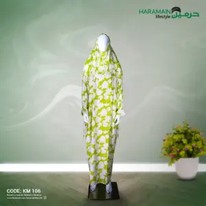 Premium Cotton Salah Khimar with Lace Detailing KM 106
