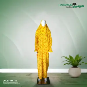 Breathable Cotton Long Khimar for Prayer & Modesty KM 111