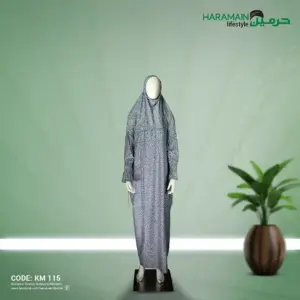 Luxury Printed Khimar for Salah & Everyday Modesty- KM 115