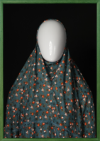 Husna Luxury Printed Khimar for Salah & Everyday Modesty- HUS 102
