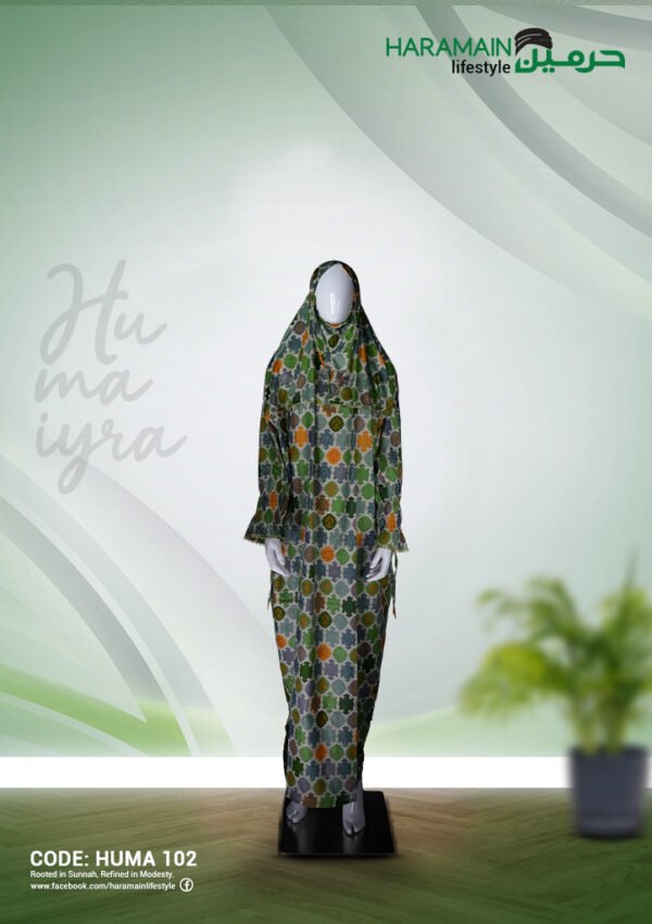 Humaiyra Breathable Cotton Long Khimar for Prayer & Modesty – HUMA 102