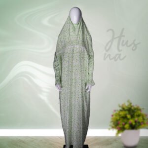 Husna Luxury Printed Khimar for Salah & Everyday Modesty- HUS 101