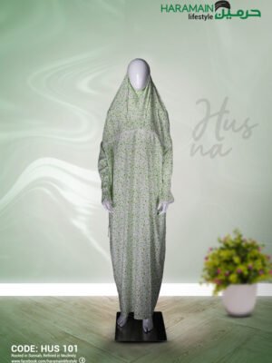 Husna Luxury Printed Khimar for Salah & Everyday Modesty- HUS 101