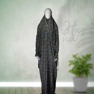 Husna Luxury Printed Khimar for Salah & Everyday Modesty- HUS 102