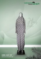 Husna Luxury Printed Khimar for Salah & Everyday Modesty- HUS 103