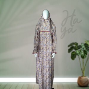 Haya Premium Cotton Salah Khimar with Lace Detailing – HAYA 101