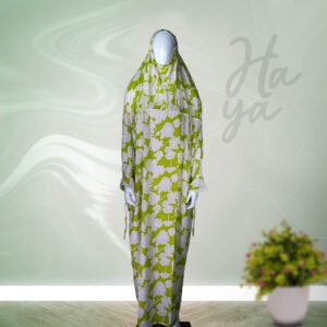 Haya Premium Cotton Salah Khimar with Lace Detailing – HAYA 103