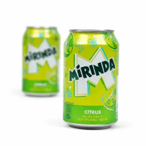 Mirinda Citrus Soft Drinks Can 320ml (Saudi)