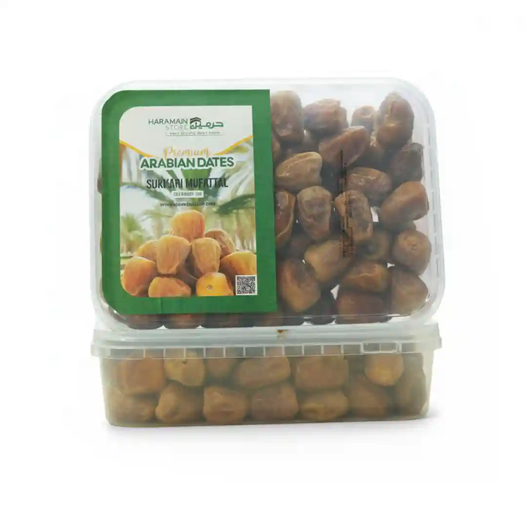 Sukkari Mufattal (Saudi Intact Box) 1Kg