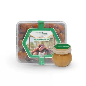 Sukkari Rutab 1Kg (Local Packaging) with Tahina 100gm (Combo Offer)