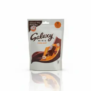 Galaxy Minis Hazelnut Chocolate 11 Bars Pack